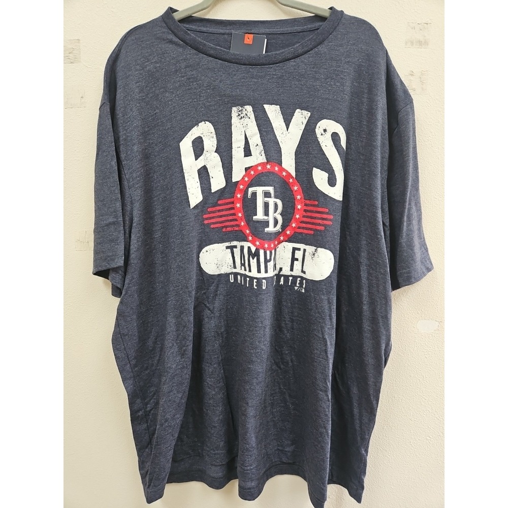 Fanatics Tampa Bay Rays T-Shirt Men's 3 Xl New With Tags